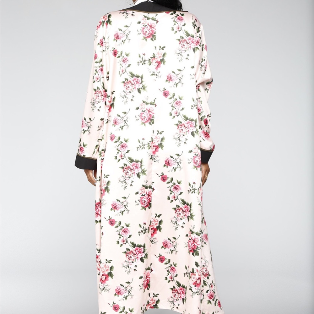 NWT Floral Distraction Kimono - Pink Combo size - Picture 5 of 8